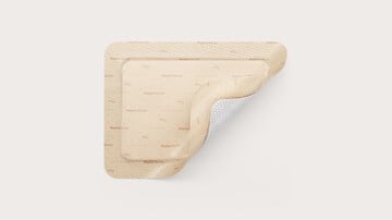 Mepilex® Soft Silicone Absorbent Foam Dressing