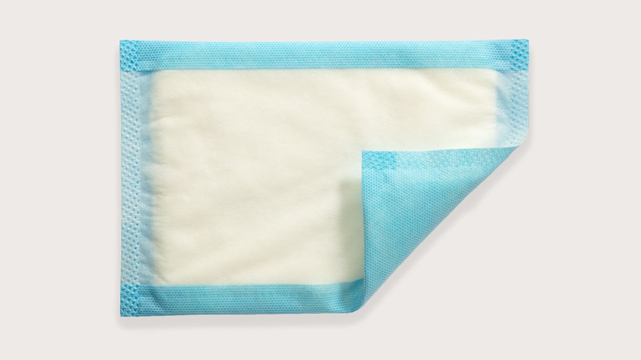 Mesorb highly absorbent dressing with exudate barrier Mölnlycke