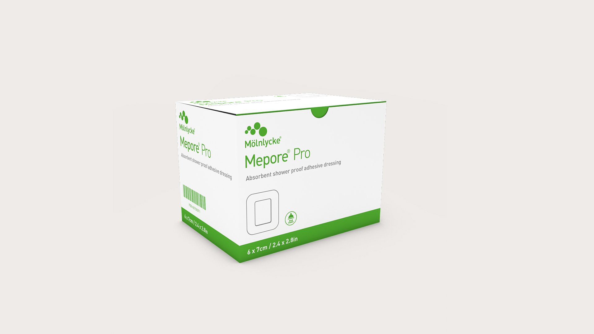 Mepore Pro absorbent dressing for low to moderately exuding wounds